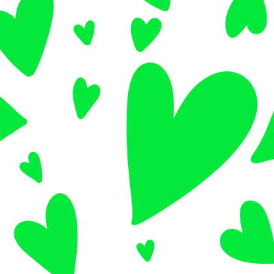 Green hearts