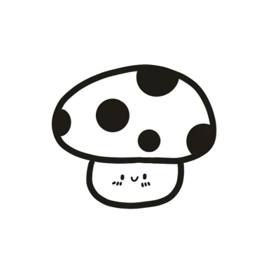 Smile mushroom 
