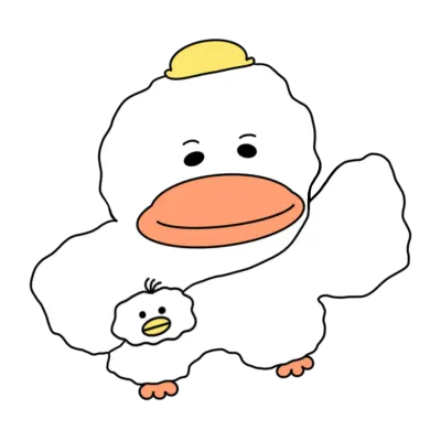 인사하는 아기 펠리컨