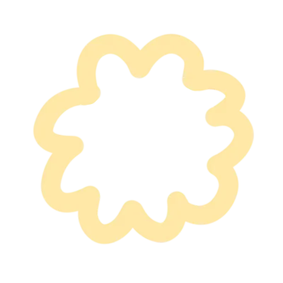 White fluffy outline png