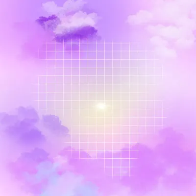 배경, 하늘, 태양, 보라빛 하늘, 구름배경, 노트, 사각노트, 떡메모지, 메모지