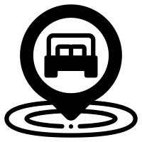 hotel glyph icon