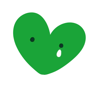 The heart sad