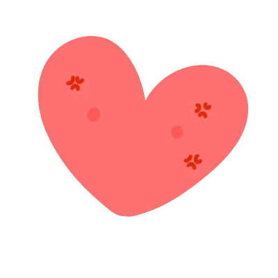 The heart angry