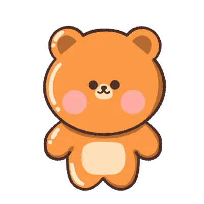 Cute Playful Teddy bear