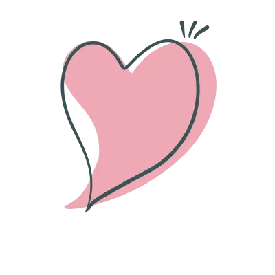 Element for cute text box in bright colors.