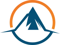 Mountain landscape logo