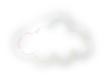 Soft white Cotton candy cloud