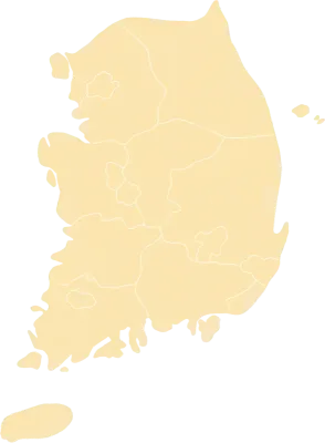 대한민국 지도