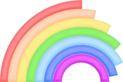 rainbow 3d