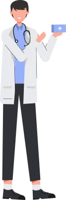 Doctor character illustration