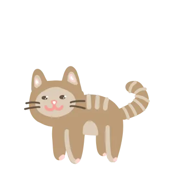 Brown kitty cat