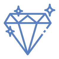 sparkling color outline style icon