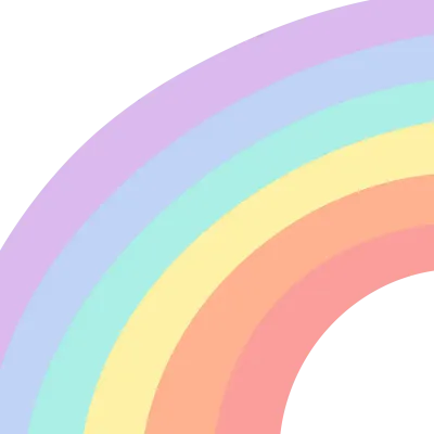Pastal rainbow