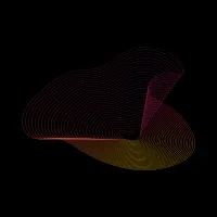 abstract background wavy lines effect gradient and background black