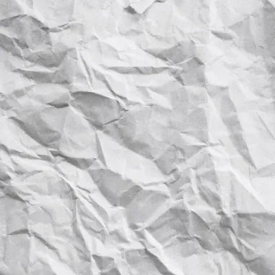 crumpled white paper