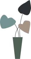Simple Houseplant and Indoor Plant Illustration