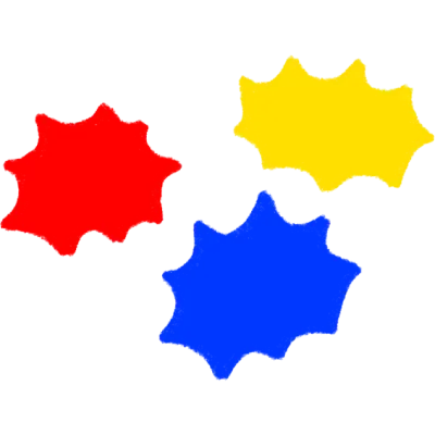 The primary color cool kids stuff (free set)