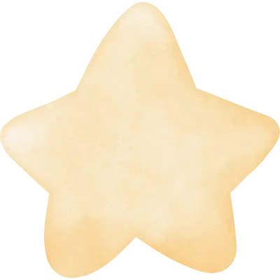 cute star, star, watercolor star