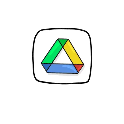 Icon application Google drive 