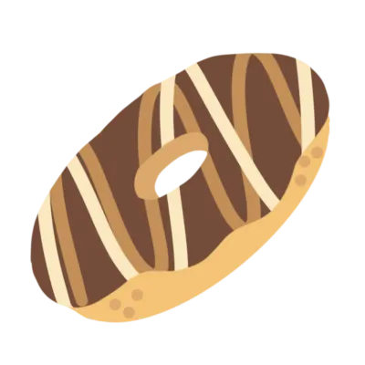 Donut chocolate