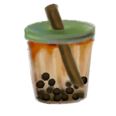 BoBa Brown tea