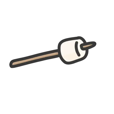 Camfire fire marshmellow