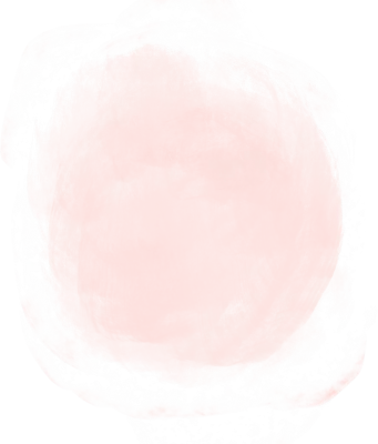 light pastel pink Watercolor background round circle shape