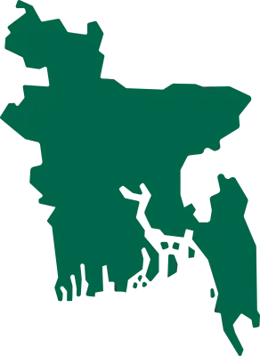 Map bangladesh