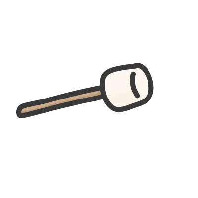 Camfire fire marshmellow
