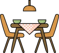 Cute Home Interior Dining Table