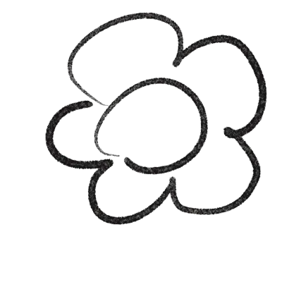 Flower Line Illustration