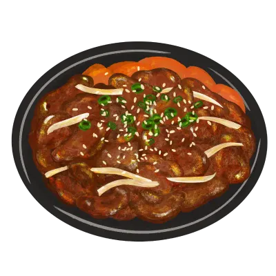 Bulgogi, korean food, BBQ beef