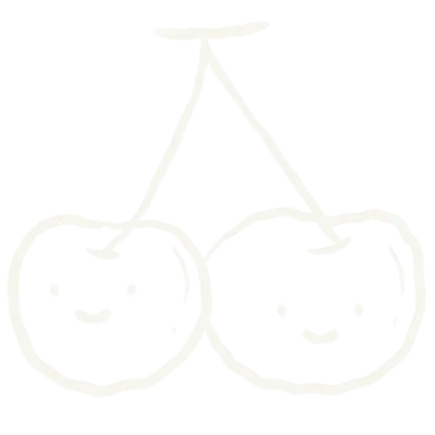 White Line Cute Doodle