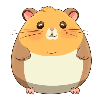 Cute hamster
