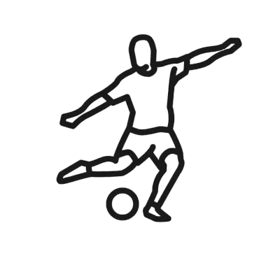 people kick the ball