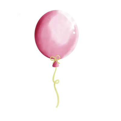 Pink balloon