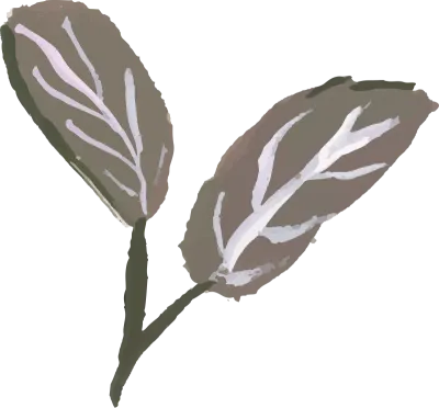 watercolor greenery foliage leaf hand painted