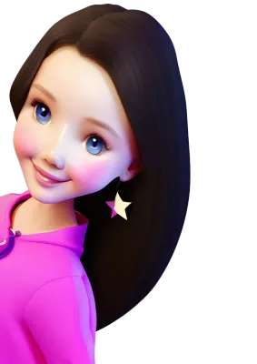 girl beautiful 3D