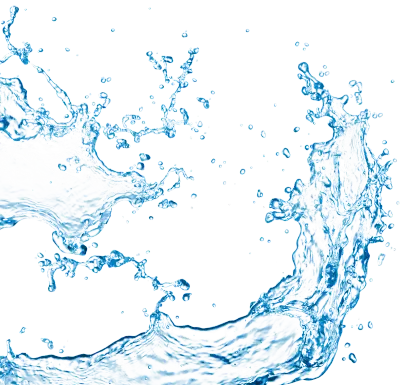 water drop and water splash on png