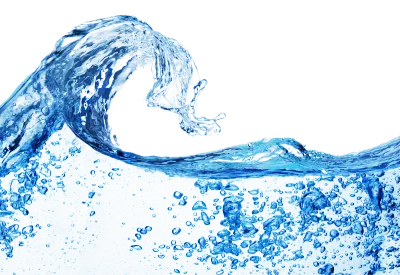 water drop and water splash on png