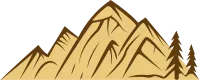 Nature hills and mountains landscape panorama