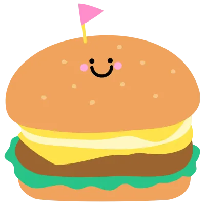 Cute pastel mood smile icon.