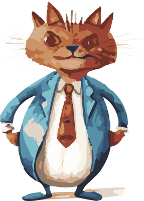 cats Monsters with activities in different occupations