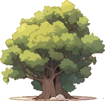 tree vacter design collection illustration