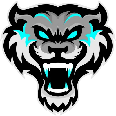 tiger angry logo desgin gaming esport