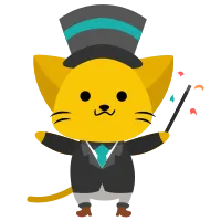 cute magician Cat