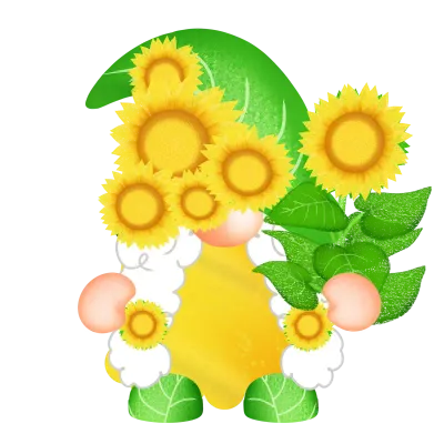 Gnome sunflower