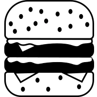Illustration Burger Fast Food