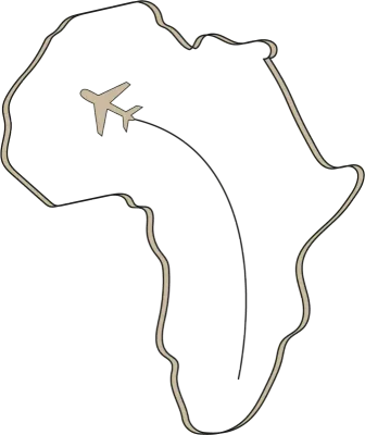 Africa continent outline